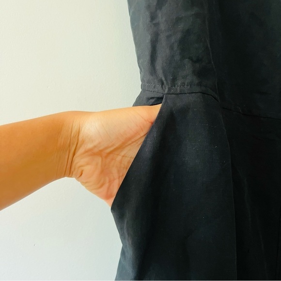 Ozma Silk Noir Matador Romper Size Small - Picture 6 of 8